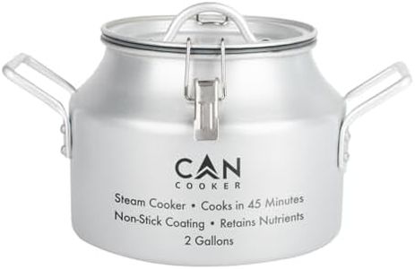 CanCooker Junior - Premium Portable Camping Cookware with Non-Stick Coating | 2 Gallon Outdoor Steam Cooker for Camping, Hunting, Fishing & Backyard BBQ - 4 Pack