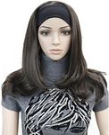Lydell Long Straight Wave Headband 