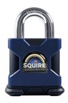 Henry Squire Stronghold P5 Cylinder Open Shackle Steel Padlock, 50 mm (Length)