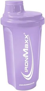 IronMaxx Shaker à protéines - Lavender 700ml | Shaker à protéines avec bouchon rotatif, passoire & échelle de mesure | anti-fuite, lavable au lave-vaisselle & sans plastifiant BPA & DEHP