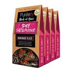 Pureety GLUTEN FREE Marinade Glazes (Spicy Salt & Pepper Marinade Glaze x 4 packs)