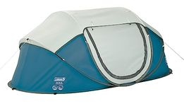 Coleman Pop Up Tent Galiano 2, 2 Man Past Pitch Festival Tent, absoltely waterproof 2 person Camping Tent, Blue, One