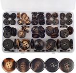 OELFFOW 110Pcs Mixed Sewing Buttons