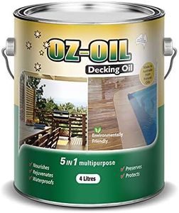 Oz Oil Decking Oil Made from Natural Plant Oils 4L