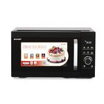 SHARP 29L Convection Microwave Oven (R929KNK, Black, Healthy Fry with Zero Oil, Stainless Steel Cavity, Vapour Clean) JAPAN TECHNOLOGY