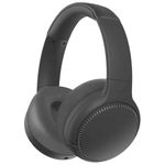 Panasonic RB-M500BE-K Wireless Headphones with Deep Bass and Bass Reactor, Bluetooth Overhead Headphones, 30 Hours Playback, Black