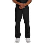 Landau ScrubZone Unisex Scrub Pant, Black, X-Small