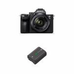 Sony Alpha 7M3K Full-Frame Camera (28-70mm Zoom Lens) | 24.2 MP | 4K Full Frame | Real-Time Eye Auto Focus | Tiltable LCD, Low Light Camera - Black