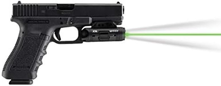 Viridian, X5L Gen 3 Universal Green Laser, 500 Lumens Tactical Light and HD Camera, with Removable Rechargeable Battery, Fits Most Railed Pistols and Rifles
