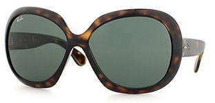 Ray-Ban Women's Rb 4098 Sunglasses, Light Havana Dark Green, 60 UK