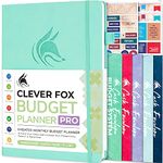 Clever Fox Budget Planner Pro – Financial Organizer + Cash Envelopes. Monthly Finance Journal, Expense Tracker & Personal Account Book, Undated, (7" x 10") – Mint
