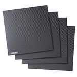 ARRIS 300X300X1.0MM 1.5MM 2MM 2.5MM 3MM 3.5MM 4MM 4.5MM 5MM 6.0MM 100% 3K Carbon Fiber Sheet, 1.0MM Thickness Carbon Plate Pannel Sheet Twill Weave Matte Finish