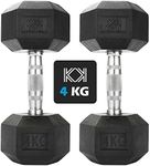 KK Hex Dumbbell Set. 4kg, 6kg, 8kg,