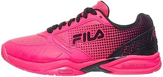 Fila Volley Zone Womens Pickleball Shoe, Knockout Pink/Black/Knockout Pink, 11 US