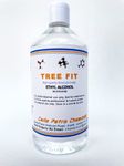 TREE FIT Ethyl Alcohol, pure, absolute, 500 ml, pack of 1, for hand sanitizer and laboratory.