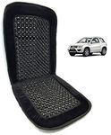 AUTOADDICT Auto Addict Car Wooden Bead Seat Cushion with Black Velvet Border (1 Pc) for Maruti Suzuki Grand Vitara