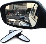 EEEkit Blind Spot Mirror, 2pcs HD Glass Convex Car Blind Spot Mirrors 360 Degree Rotating Blindspot Mirrors Convex Rearview Mirror Universal Auto Side Mirror Wide Angle Mirror for Car SUV Truck RV Van