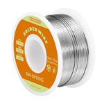 TOWOT Lead Free Rosin Core Solder Wire for Electrical Soldering, Content 2.0% Solder Flux Sn0.7Cu (0.8mm 100g)