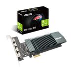 ASUS GT710-4H-SL-2GD5 GeForce GT 710 2GB GDRR5 with 4 x HDMI ports and single slot for silent multi-monitor productivity