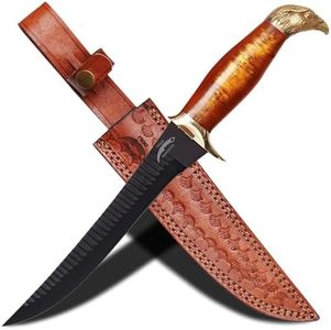 prime damascus Fillet Knife for Meat/Fish Cutting - Ideal for Boning, Filleting, and Trimming- Best Kitchen Gift