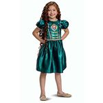 Disney Official Merida Children's Princess Costume for Girls, Size S (5-6)