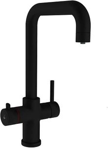 3-in-1 Boiling Water Tap – Matte Black Kitchen Mixer Faucet