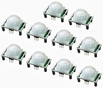 WMYCONGCONG 10 PCS HC-SR501 PIR Module Pyroelectric Infrared Motion Sensor Module Detector for Security Use