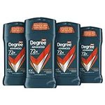 Degree Men Antiperspirant Deodorant Adventure 4 Count For Freshness and Odor Protection Deodorant for Men 2.7 oz, Woodsy, Stick