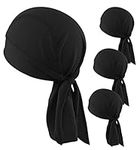 OutdoorEssentials Cooling Helmet Liner - Do Rag Head Bandana Wrap for Men - Biker Skull Cap for Cycling & Motorcycle