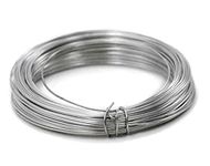 GREENARTZ® 33ft 2mm Silver Aluminum Craft Wire Soft and Flexible for DIY Manual Arts and Crafts