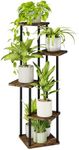 Bamworld Corner Plant Stand Indoor,