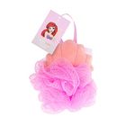 Mad Beauty Disney Princess The Little Mermaid Ariel Body Puff Loofah Sponge | Novelty Beauty, Cosmetic, and Skincare Gifts for Women, Adults, and Kids