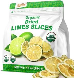 Organic Dehydrated Limes Slices Cocktail Garnish Dried Fruits Sugar Free