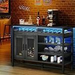 YITAHOME Liquor Cabinet Bar for Hom