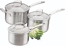 Scanpan 22033 Impact 3 Piece Saucepan Set