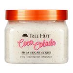 Tree Hut Coco Colada Shea Sugar Scrub, 18 oz, Ultra Hydrating and Exfoliating Scrub for Nourishing Essential Body Care