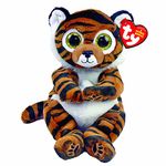 TY Toys Beanie Babies Tiger Clawdia - 15 CM, Brown,2009124