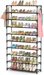 LANTEFUL 10 Tiers Shoe Rack 50 Pair