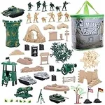 Juvale 100-Piece Army Men Toy Soldi