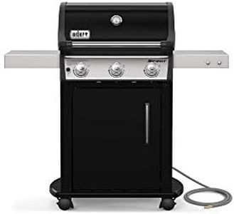 Weber Spirit E315 Natural Gas BBQ, 3 Burners, NG, Black (47512001)