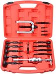 Zoomtools 16 PCS Inner Bearing Puller Tool Blind Hole Remover Extractor Set Slide Hammer Kit Wheel Bearing Removal Tool