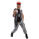 Morph Rockstar Costume Men, 80s Rocker Costume Men, Rock Star Costume, Rocker 80s Costume Men L