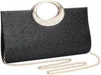 Labair Women Rhinestone Clutch Purs