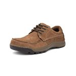 Hush Puppies Men's Tucker Derbys, Brown Tan Nubuck Tan, 8 UK