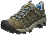 Keen Women's Voyageur Hiking Shoe, Brindle/ Alaskan Blue, 8 M US