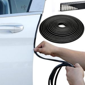 BetterJonny Universal U Shape Rubber Car Door Edge Guard - 10M/32Ft Edge Protector Seal Trim Strip Fit for Most Cars