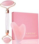 Kate Eve Rose Quartz Roller & Gua S