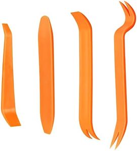 flintronic 4PCS Kit Utensile di Smontaggio per Riparazione Auto, Rimozione Ricambio Cunei in Plastica Leve Refit Set, Auto Trim Installer Pry, Removal Tools Kit per Auto Porta Pannello Radio Cruscotto