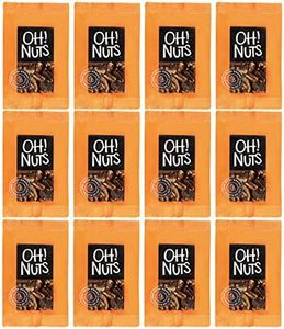 Pecans Roasted Salted Individual Nut Snacks for On-the-Go | 12 Convenient Nut Snacks for School | Bulk Nuts Variety | Individual Packs (1.5 oz Each) by Oh Nuts