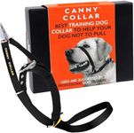 Canny Collar - The Head Collar for Dog Training and Walking, Simple and Effective Help with Dog Training and Helps to Stop Dogs from Pulling on The Lead, headcollar for Dog Walking - Black